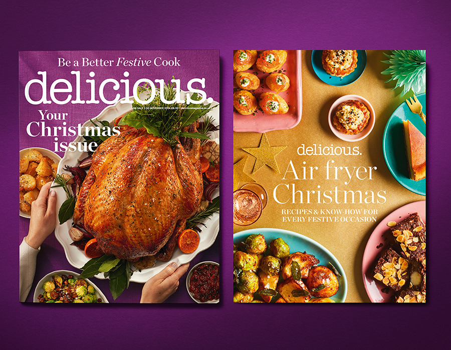 Promoted Christmas issue - delicious. 
